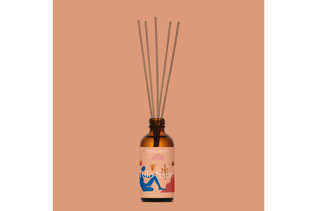 Amber Reed Diffuser Mockup, a Packaging Mockup by Copal (Photo 7 of 11)