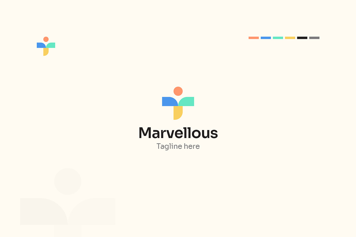 Pictogram Minimal Logo, a Branding & Logo Template by Dipak Dheer (Photo 1 of 6)
