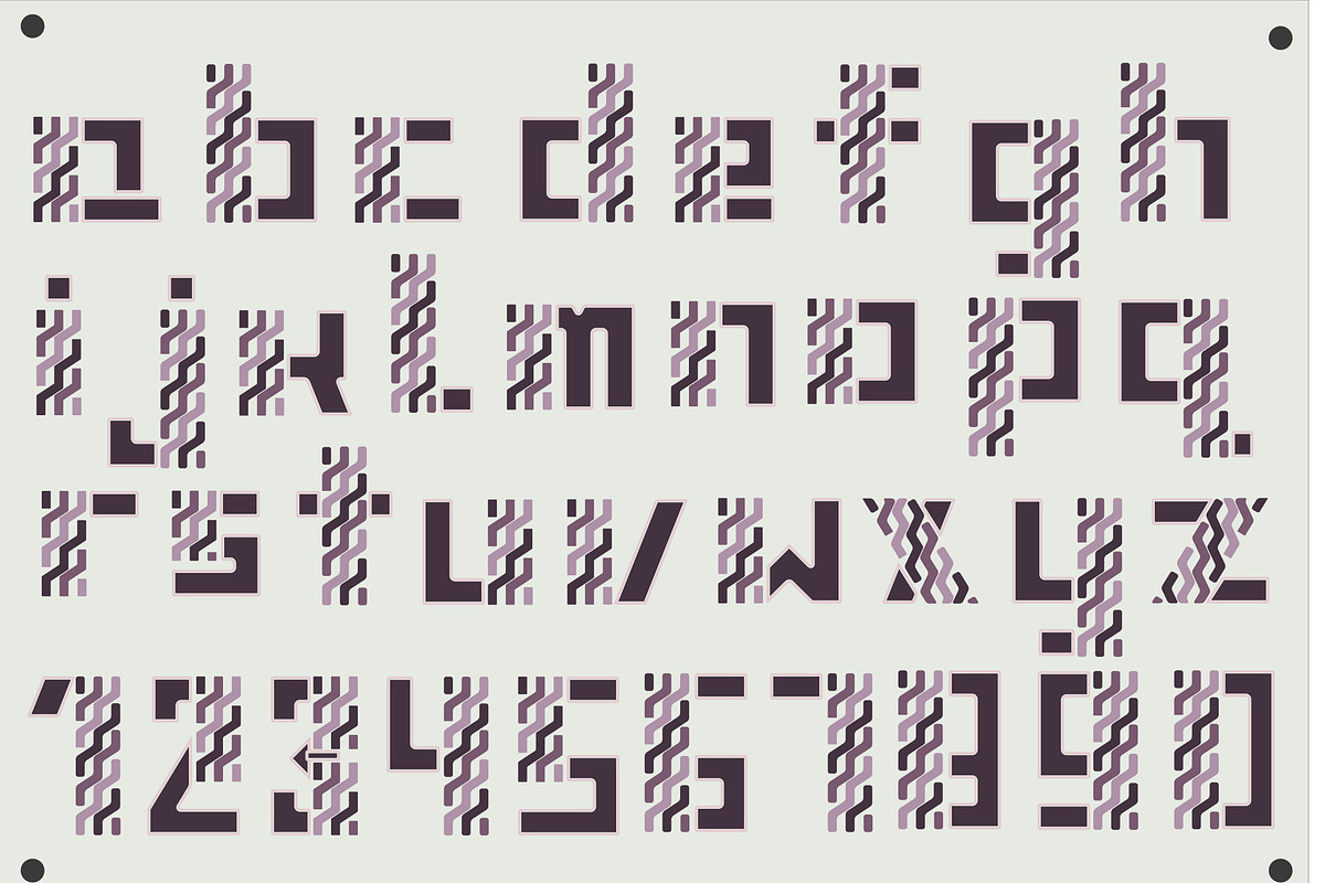 Braid Font preview 3