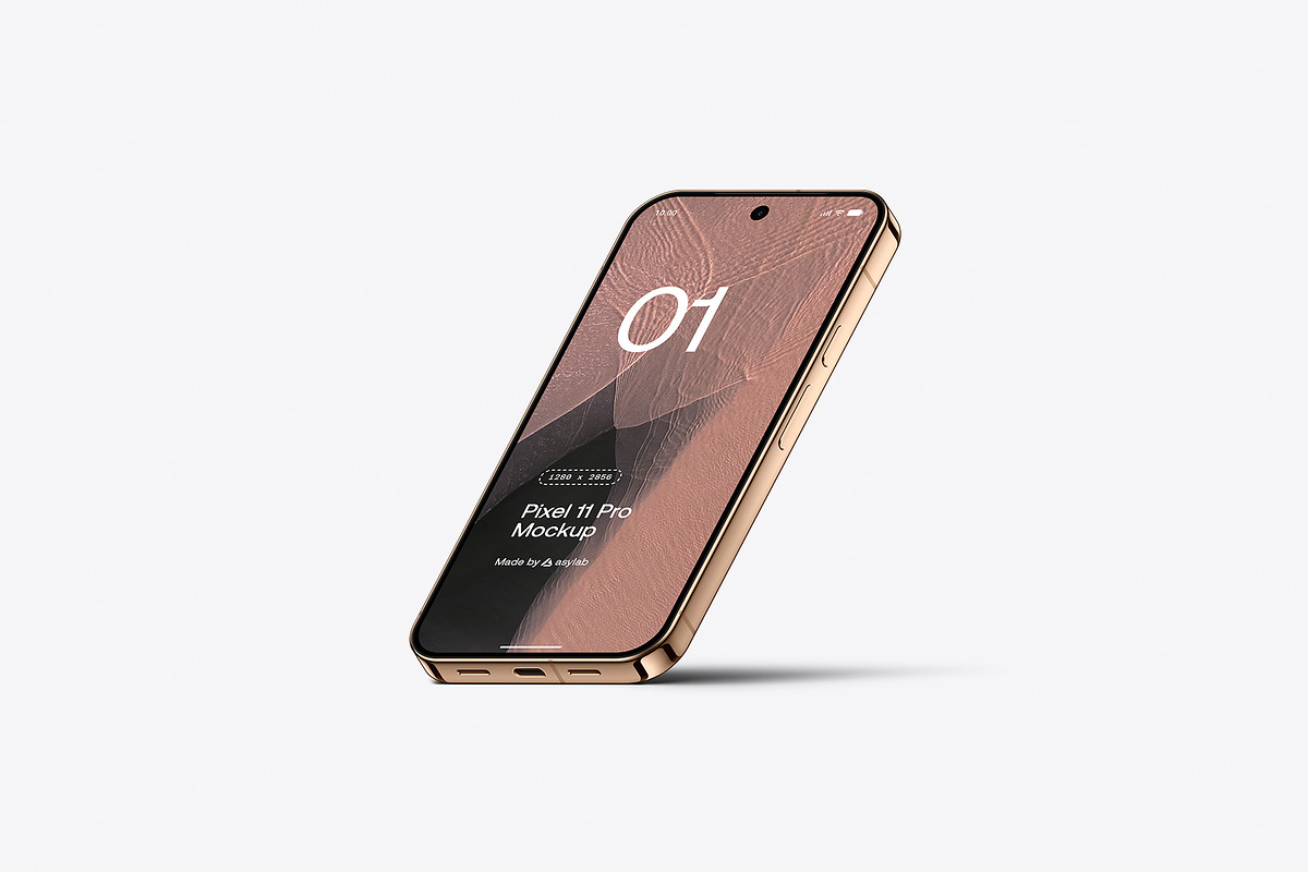 Google Pixel 11 Pro Mockups, an Android Mockup by Asylab (Photo 32 of 62)