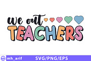 We Out Teachers Last Day of School, a Seasonal Illustration by mh_arif (Thumbnail 1 of 4)