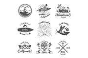 Surfing Bundle, an Illustration by Vector Market (Thumbnail 4 of 12)
