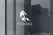 RAFHORSE Sports Logo, a Branding & Logo Template by Borhan_the_selfish (Thumbnail 3 of 4)