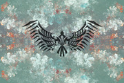6 Phoenix B&W Tribal Tattoos Part 2, a Pattern Graphic by Natsuhisui (Thumbnail 2 of 7)