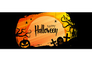 Halloween Set, a Seasonal Illustration by Finevector (Thumbnail 2 of 4)