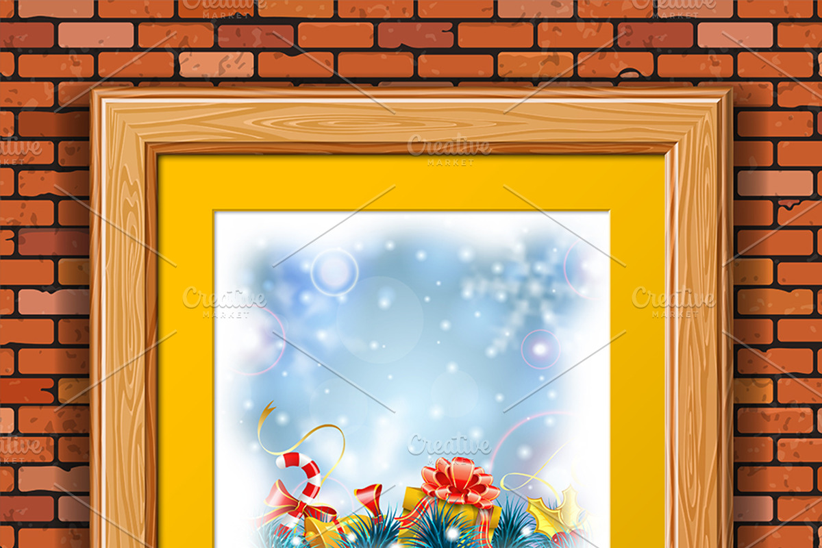 Collect Mockup Paper Wooden Frames, an Animal Illustration by TAlex (Photo 6 of 6)