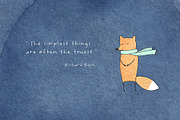 Cute Vector&Watercolor graphics, an Animal Illustration by Eva Katerina (Thumbnail 20 of 21)
