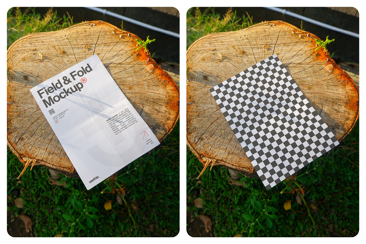 Field & Fold Print Mockup Bundle, a Books & Magazine Mockup by Usethis Mockup (Photo 7 of 8)