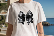 Halloween Coquette Bow Sublimation C, an Illustration by SVGArt (Thumbnail 7 of 8)