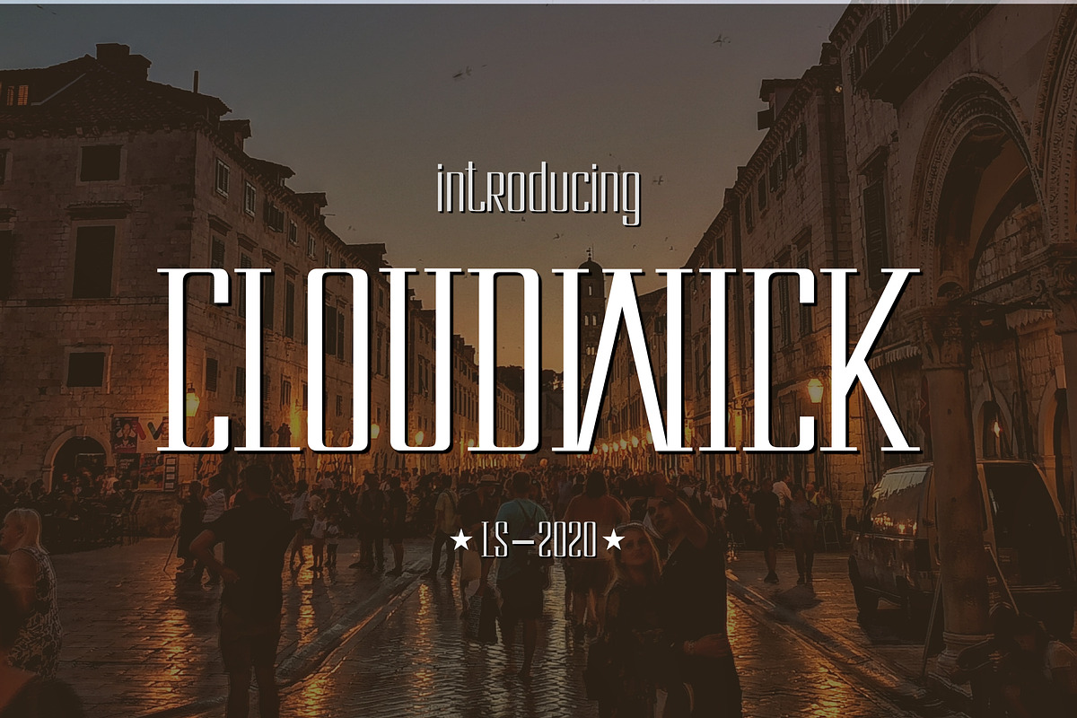 Cloudwick, a Serif Font by LetterStock (Photo 1 of 6)