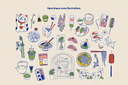 Asian Aesthetic Icons, an Object Graphic by lokko studio (Thumbnail 6 of 9)