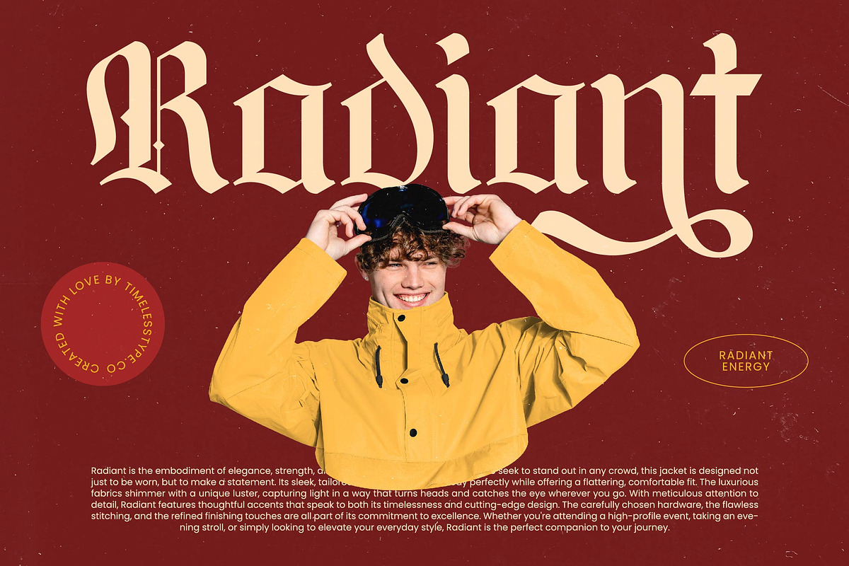 Lionkin Stylish Blackletter Font, a Blackletter Font by timelesstype.co (Photo 7 of 20)