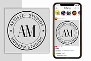 Personal Brand Logos Design Template, a Branding & Logo Template by Mishek Munene (Thumbnail 3 of 8)