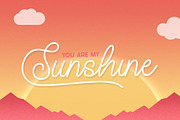California Sunset Font Family, a Sans Serif Font by Salt & Pepper Designs (Thumbnail 2 of 12)