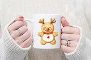 Christmas Sugar Cookie Clipart, an Illustration by designcity5 (Thumbnail 5 of 5)