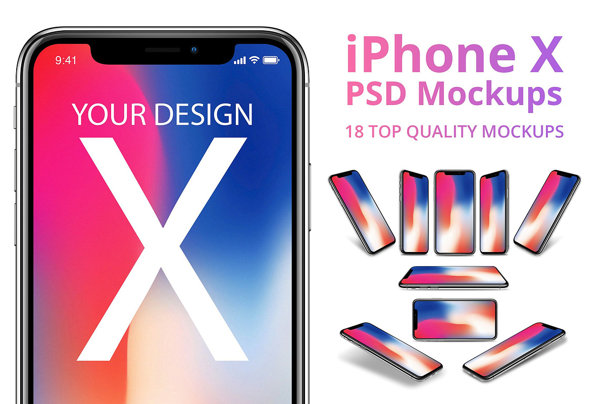 Apple Devices Mockups Bundle, an iPhone Mockup by RadekBroz (Photo 4 of 20)