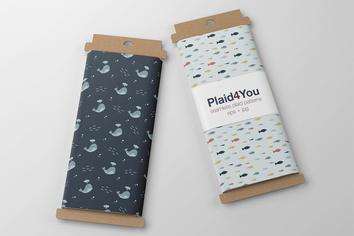 Sea Seamless Patterns, a Pattern Graphic by Plaid4You (Photo 3 of 9)