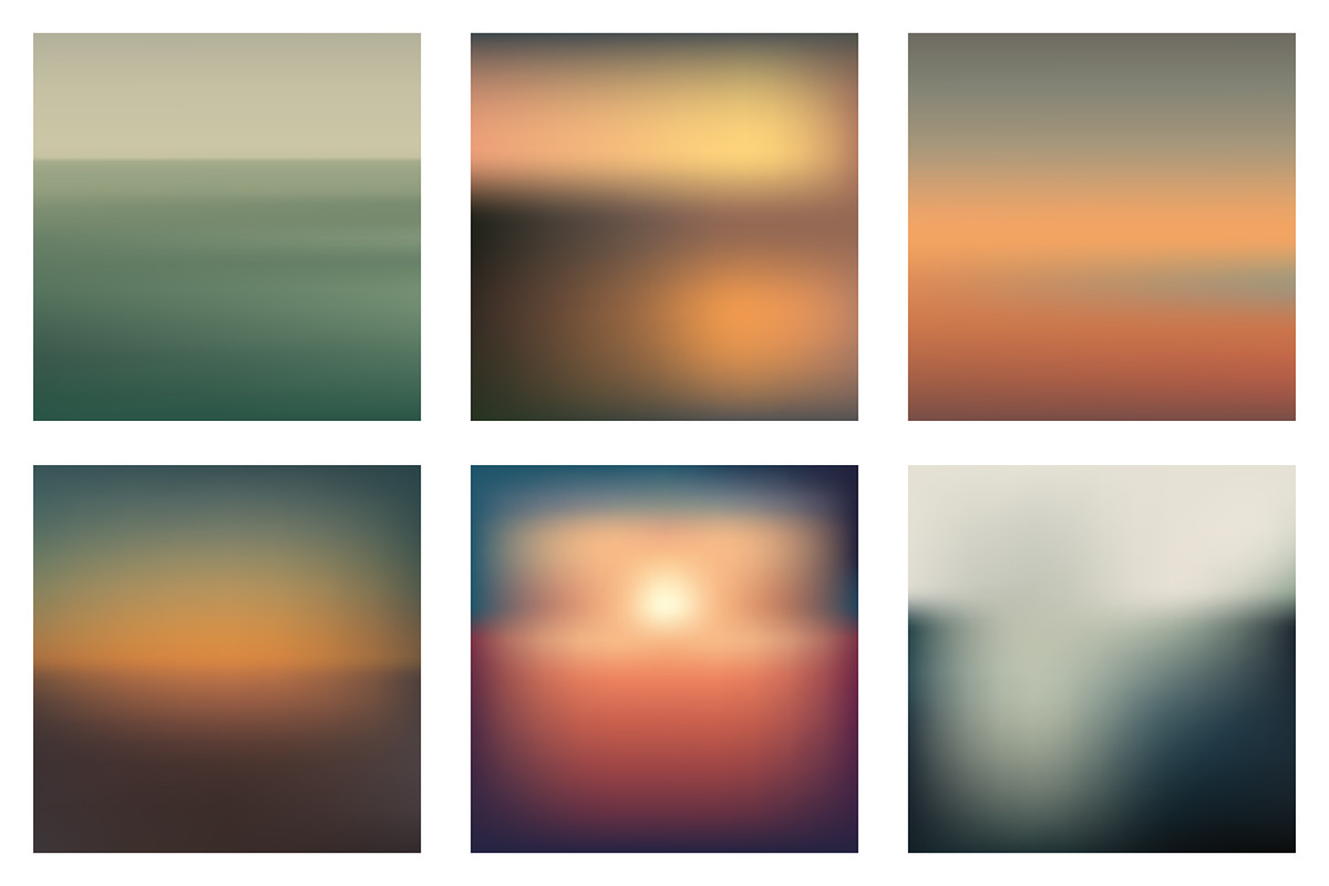 Vector mesh gradient backgrounds, a Background Graphic by VyacheslavKolb (Photo 4 of 7)
