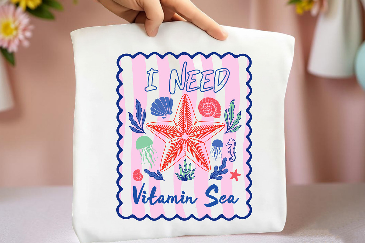 Summer Vacation Sublimation Design, an Illustration by Libby Wishes (Photo 2 of 5)