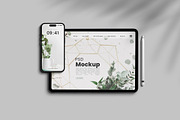 Smartphone and Tablet Mockup, an iPad Mockup by Artlogs x Modaldesain (Thumbnail 2 of 4)