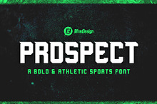 PROSPECT – Bold Sports Display Font