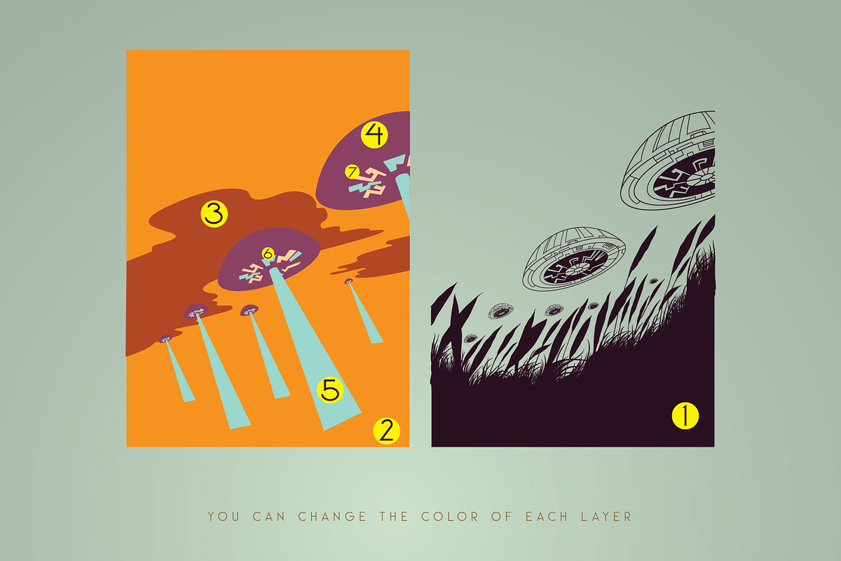 13 Hand Drawn Indie Music Flyers, a Flyer Template by ashenterprise (Photo 10 of 16)