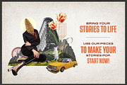 Storytelling and Collage Kit, an Object Illustration by SNIPESCIENTIST (Thumbnail 22 of 44)
