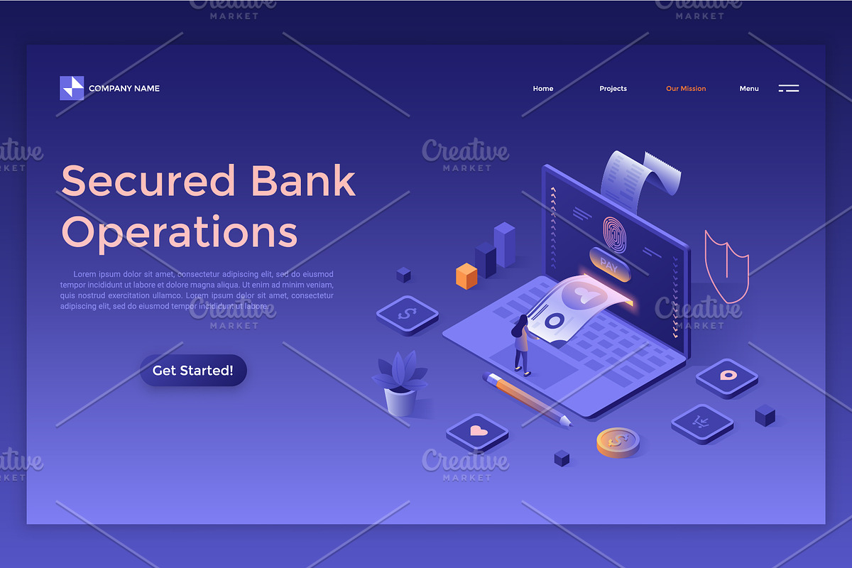 Isometric Solutions Mini. Part 18, a Templates & Theme by Andrew Kras Design (Photo 21 of 22)