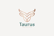 Abstract Elegant Bull Logo Taurus, a Branding & Logo Template by Signatoro (Thumbnail 2 of 2)
