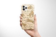 Hand Drawn Wild Leopards, a Wallpaper Graphic by MalyskaStudio (Thumbnail 4 of 17)