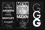 Godskin Grotesk %30 Off, a Sans Serif Font by Horizon Type Foundry (Thumbnail 11 of 14)
