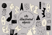 200+ Retro Modern Doodle Art, a Decorative Illustration by angelainthefields (Thumbnail 7 of 21)