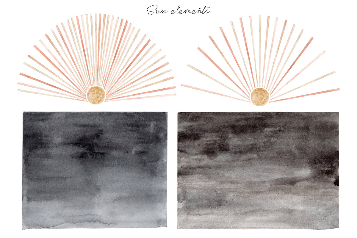 Abstract Watercolor Landscape Prints, an Illustration by Slastick (Photo 9 of 14)