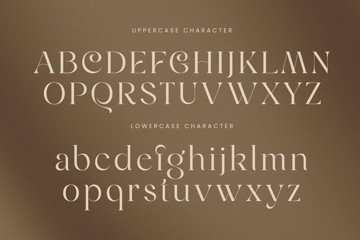 Unique Elegant Luxury Font - Magenta, a Serif Font by Sensatype (Photo 9 of 12)