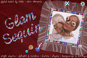 Glam Sequin: Digital Toolkit, an Object Graphic by Anastasiia VNSK (Thumbnail 1 of 15)