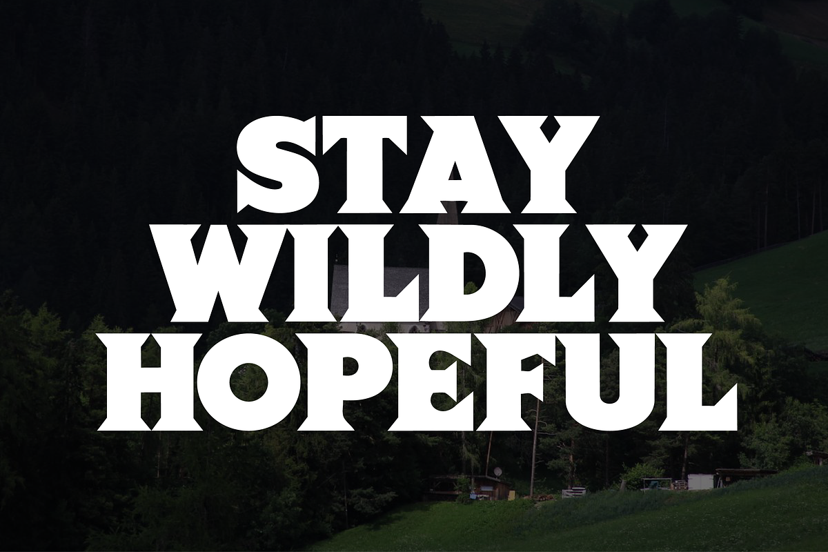 Bush Quzoq Font | Bold Chunky Serif, a Serif Font by Koplexs Studio (Photo 2 of 10)