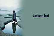 Zenform font-Normal-0113-25, a Font by canve (Thumbnail 1 of 2)