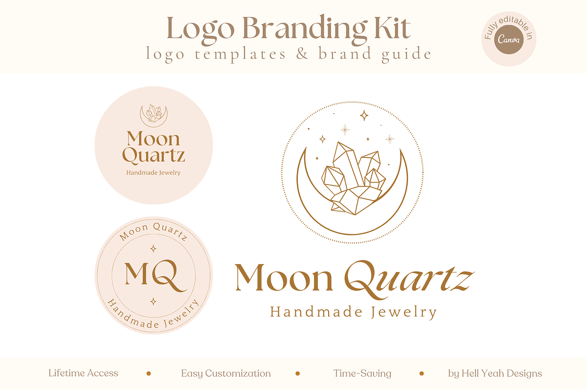 Elegant Logo Branding Kit, a Branding & Logo Template by Hell Yeah Designs (Photo 1 of 7)