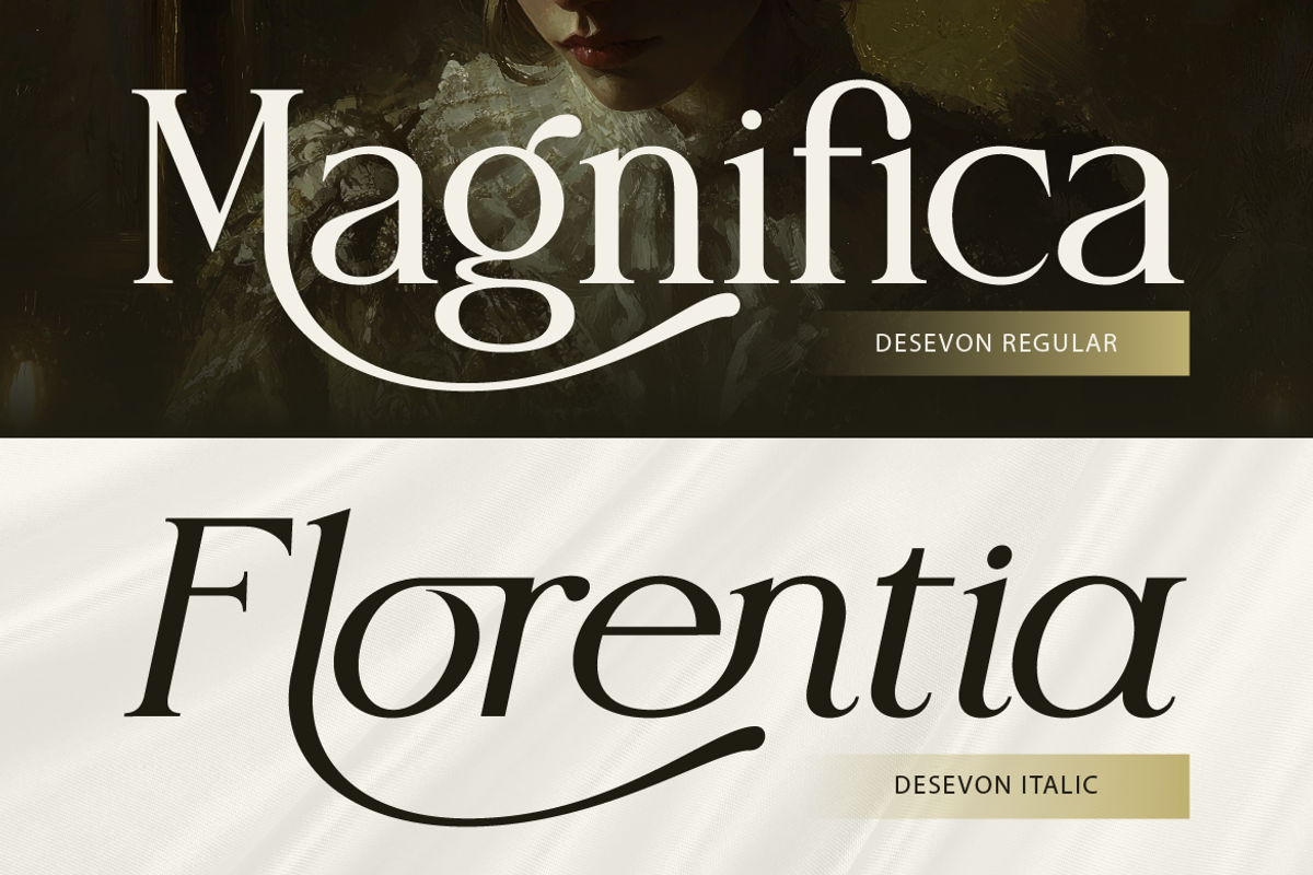 Desevon, a Serif Font by Burntilldead (Photo 4 of 11)