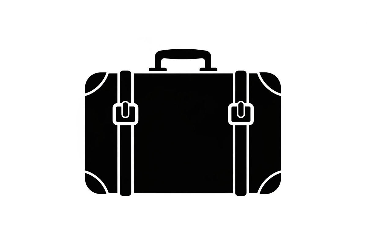Vintage Suitcase Silhouette Bundle, an Illustration by Artivon (Photo 12 of 51)