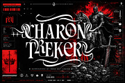 Royal Hatred Typeface, a Blackletter Font by alit design (Thumbnail 2 of 20)