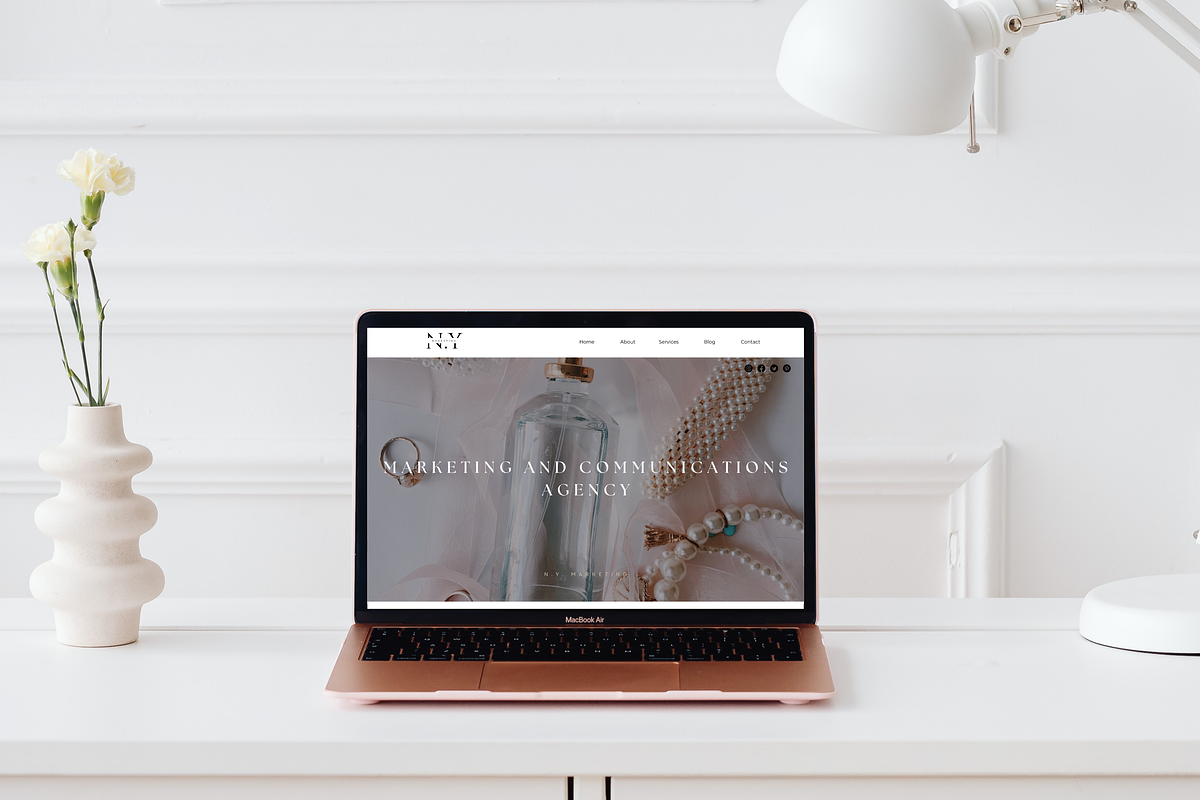 Wix Website Template for Marketing, a Wix Template by Cosmic Design (Photo 3 of 9)