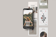 Instagram Stories Mockup, an iPhone Mockup by graphicpages (Thumbnail 13 of 15)