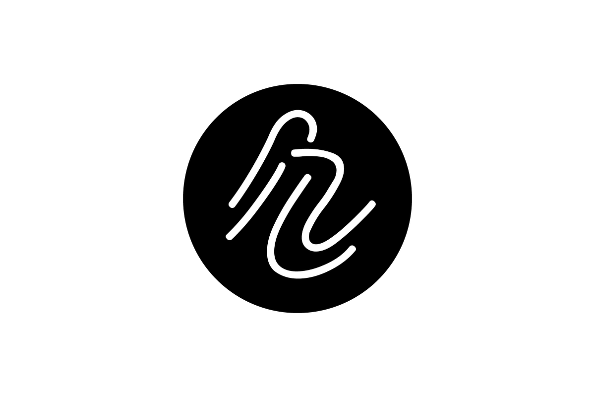 Lower r letter mark, a Branding & Logo Template by MuzaInspires (Photo 2 of 3)