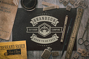 280 Outdoor logos and badges, a Branding & Logo Template by Vasya Kobelev (Thumbnail 47 of 83)