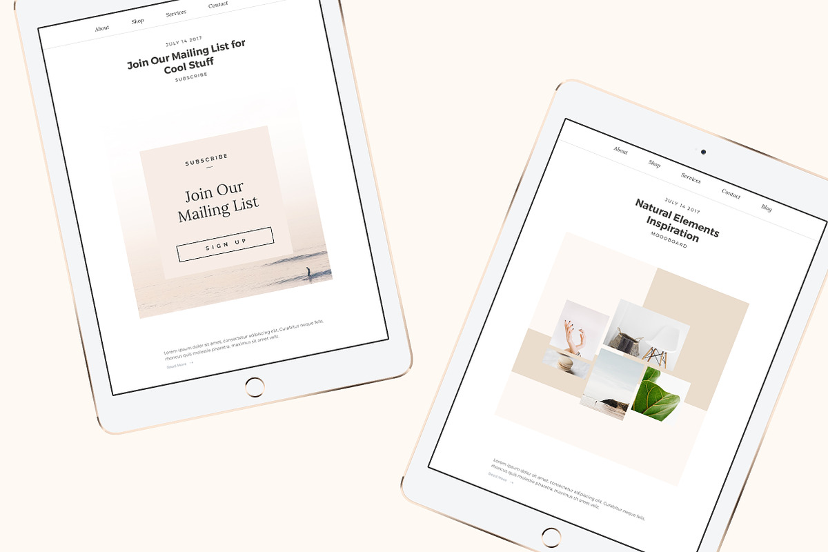 Natural | Instagram Template, a Social Media Template by January Made Design (Photo 5 of 5)