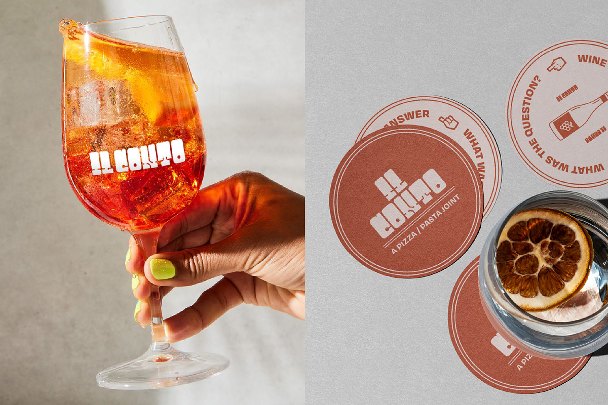 Il Conto - An Italian Wine Bar Font, a Slab Serif Font by Nick Mac (Photo 8 of 10)