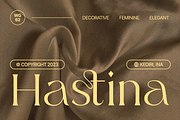 Hastina - Elegant Serif Font, a Serif Font by Migunani Studio (Thumbnail 1 of 10)