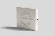 Sliding Gift Box Mockup, a Packaging Mockup by Compositing Studio (Thumbnail 8 of 21)