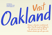 CS Railway – Marker Font, a Handwritten Font by Craft Supply Co. (Thumbnail 5 of 8)